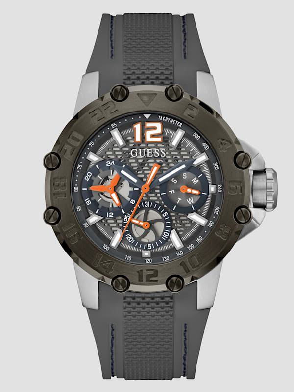 Gray Multifunction Sport Watch