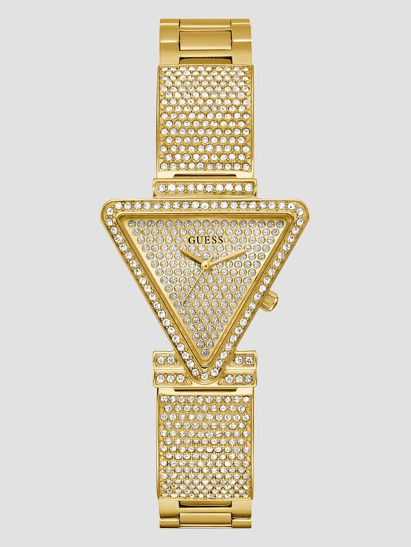 Guess watch women's gold tone outlet