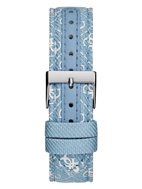 Guess watch denim strap top
