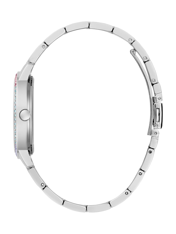 GUESS Ladies Stainless Steel Silver Tone Bracelet Watch Model GW0657L1