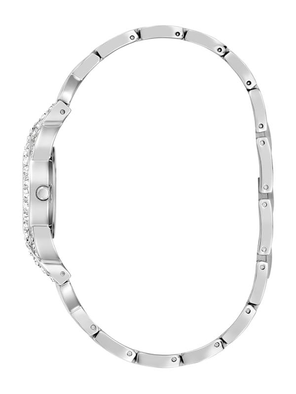 Guess watch silver crystal on sale