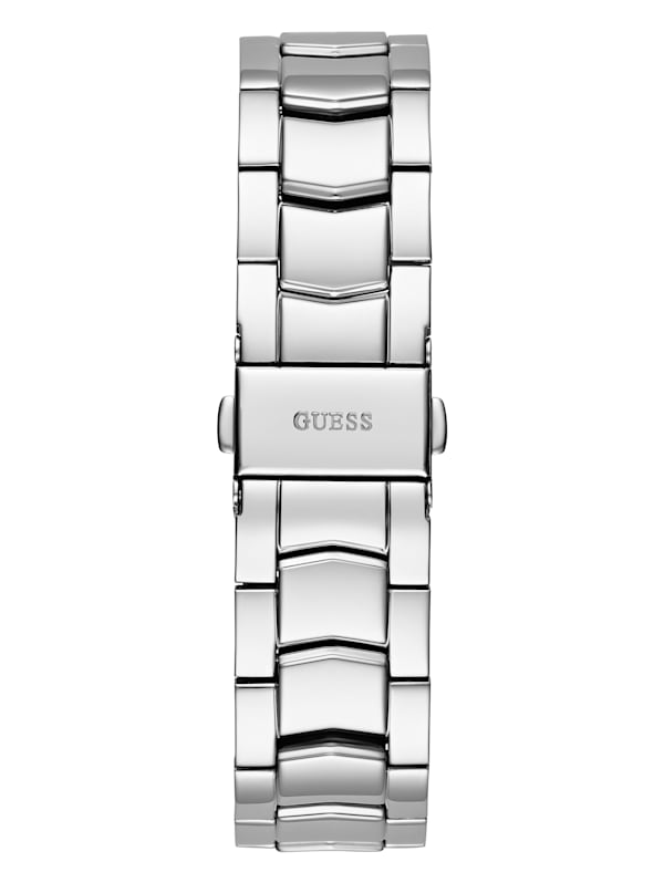 Guess watch silver crystal outlet