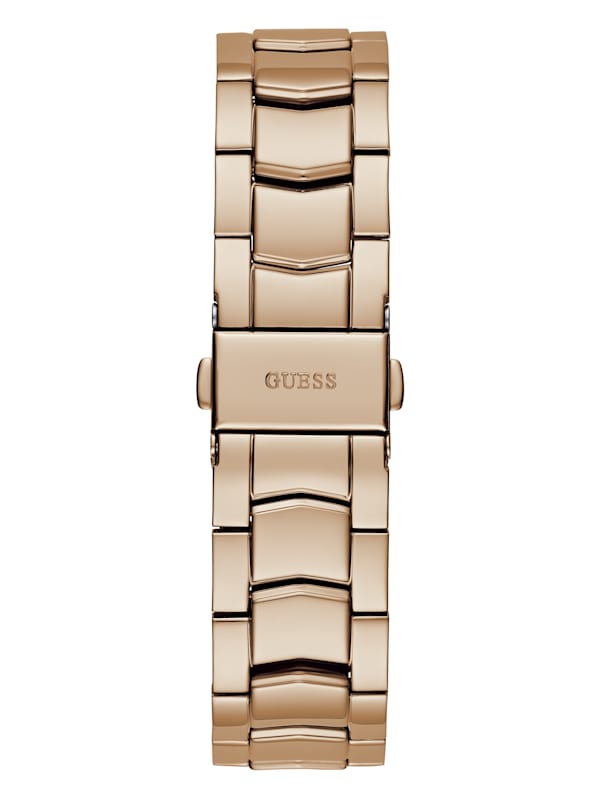 GUESS Ladies Rose Gold Tone Multi Function Watch Model GW0685L3