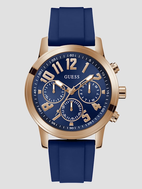 GUESS Rose Gold Tone Chronograph Watch Gold One Size