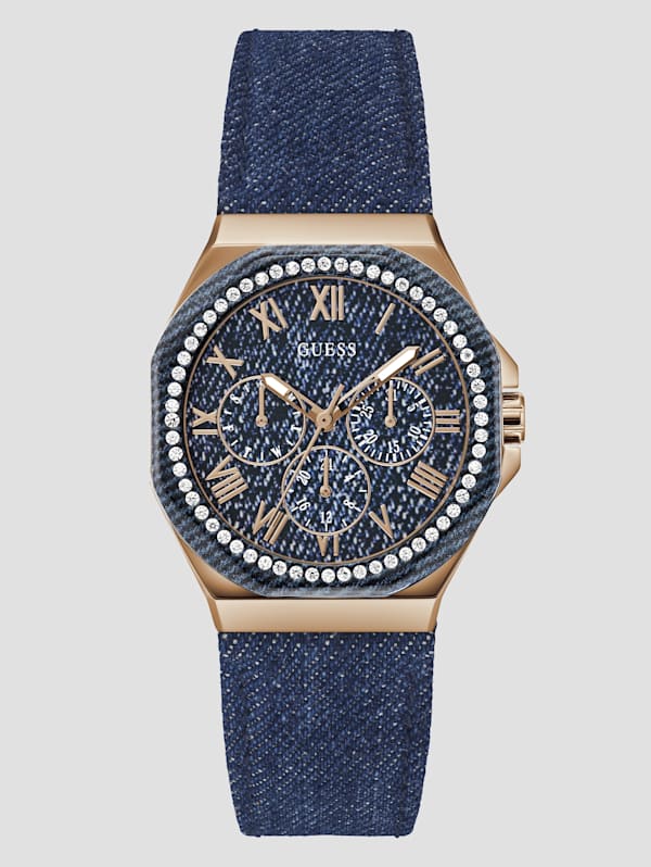 Guess watch denim 2025
