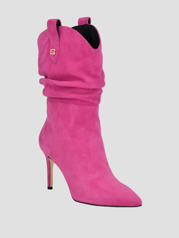 Benisa Western Slouch Booties GUESS