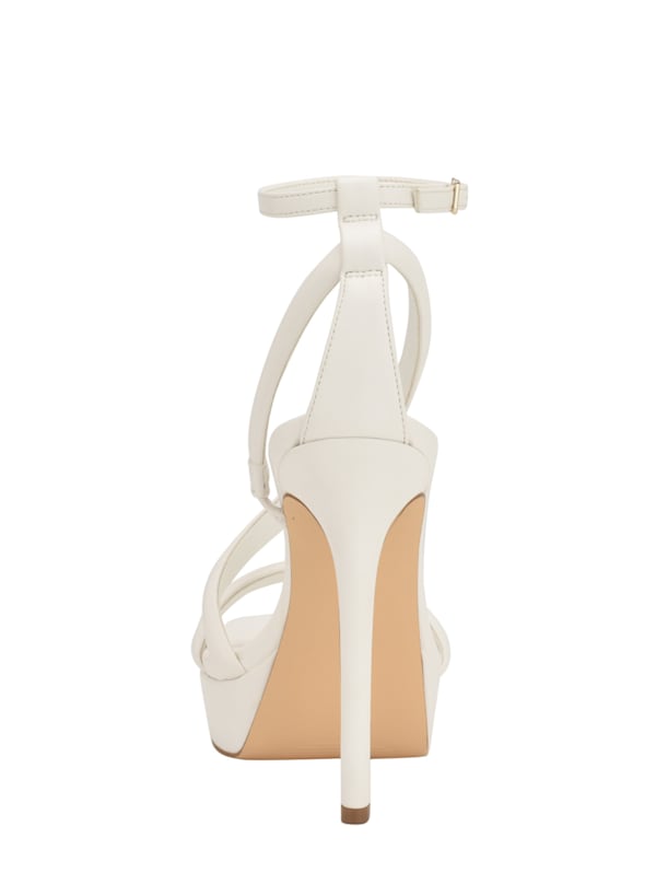 Guess white high heels online