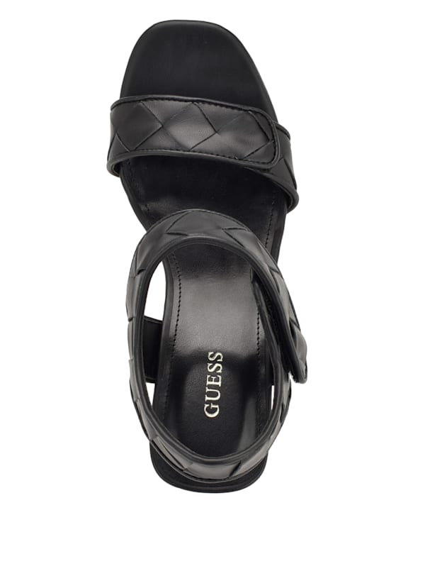Cataline Wedge Sandals GUESS