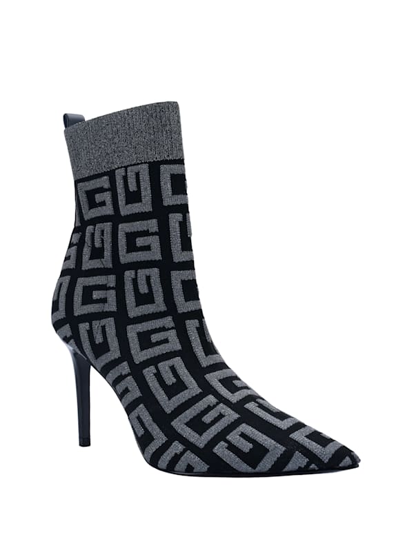 Dallyca G Logo Sock Booties GUESS Canada