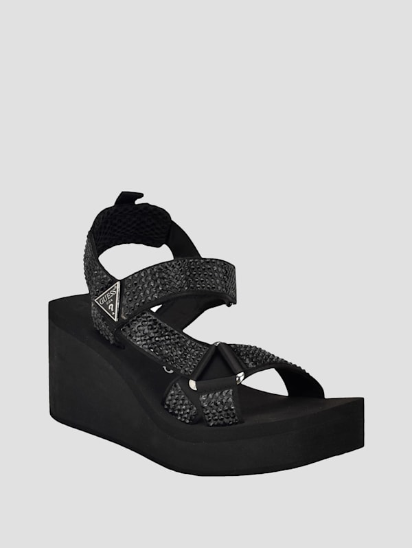 Dawsin Rhinestone Wedges