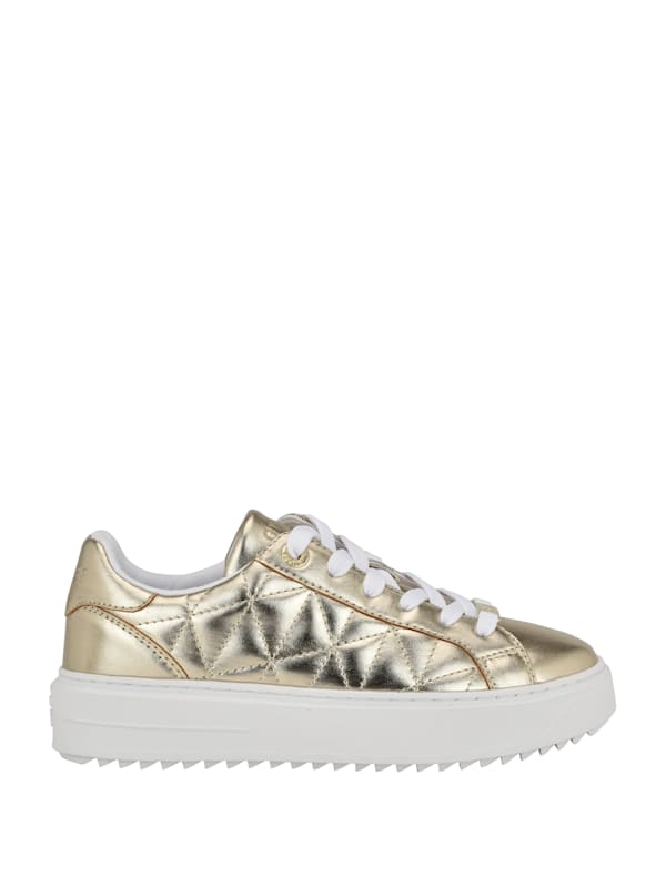 Guess metallic sneakers top