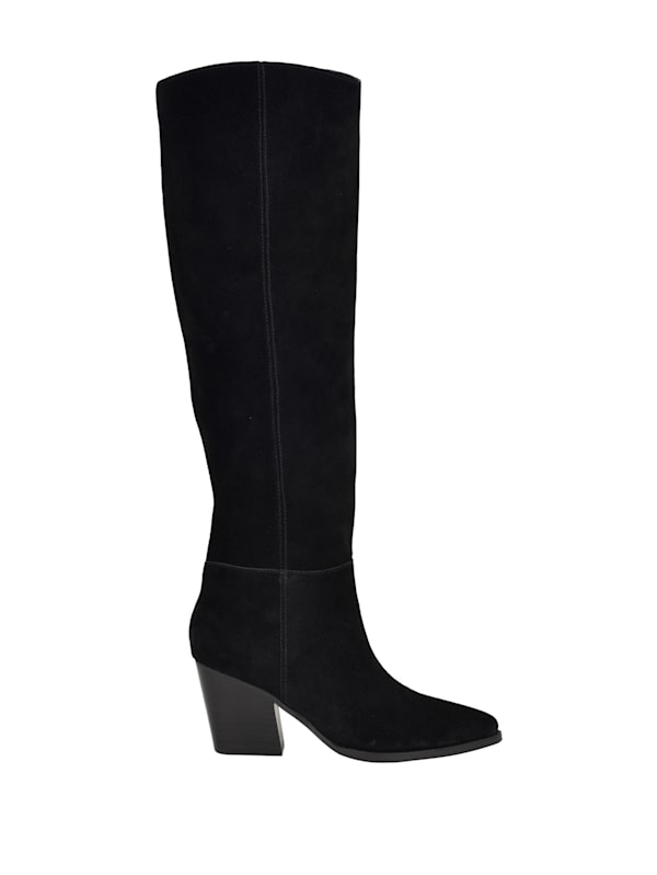 Dolita Suede Knee-High Boots | GUESS Canada