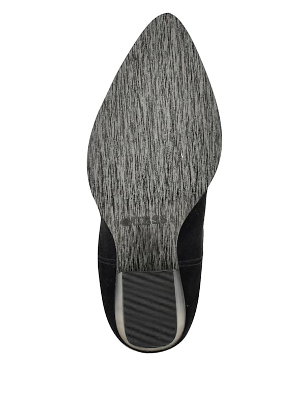 Guess black clearance suede ankle boots