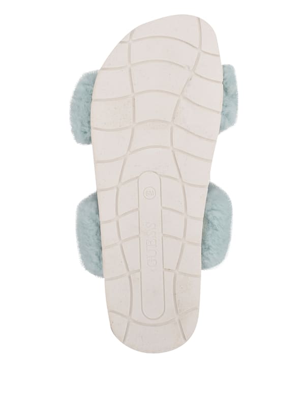 Guess fluffy slides online
