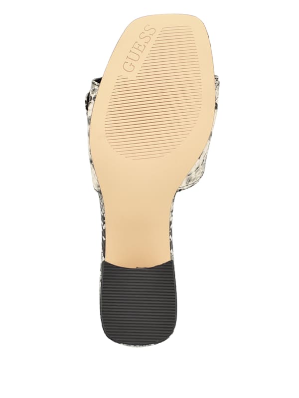 Guess discount snakeskin sandals