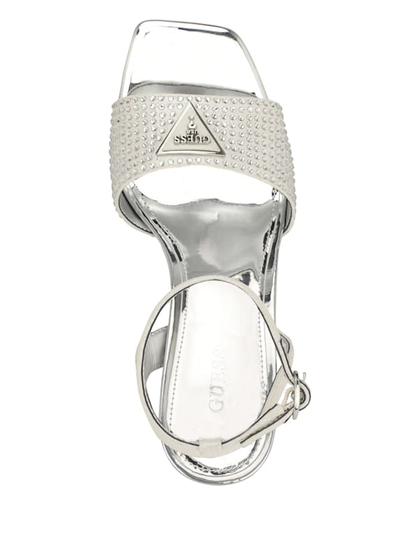 Gelya Triangle Blocked Heels GUESS
