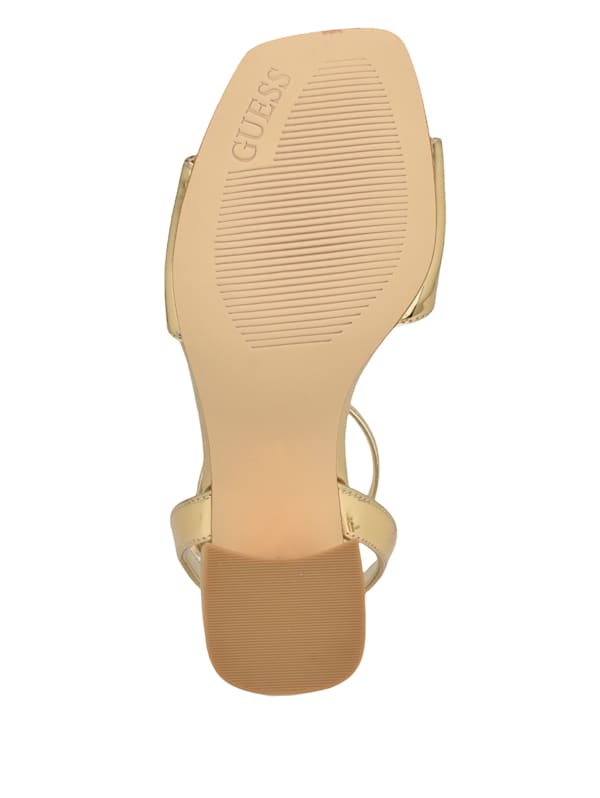 Guess block heel sandals best sale