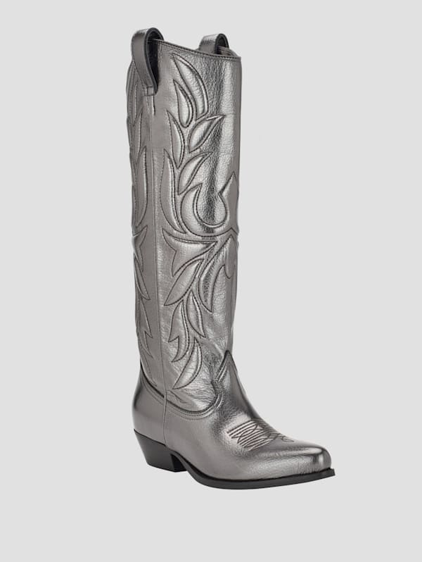 Guess metallic boots hotsell