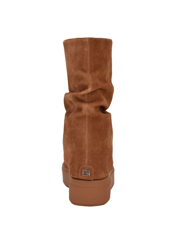 Guess wedge boots hot sale