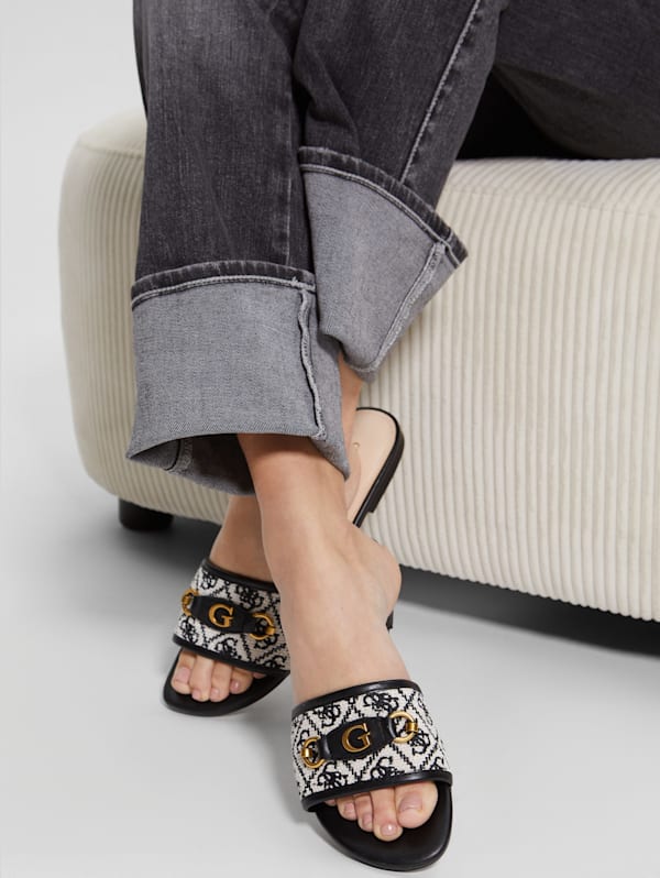 MUK LUKS Women's Gigi Crochet Slide Sandal - Macy's