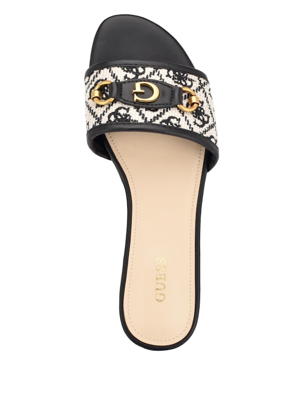 Guess slides for women sale