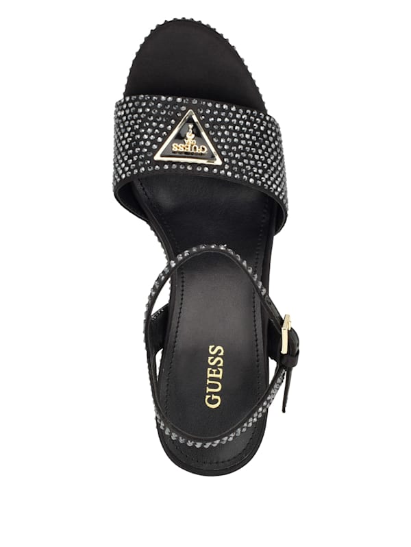 Guess flip flops with rhinestones 2025
