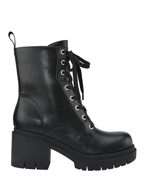 Guess lace up boots new arrivals