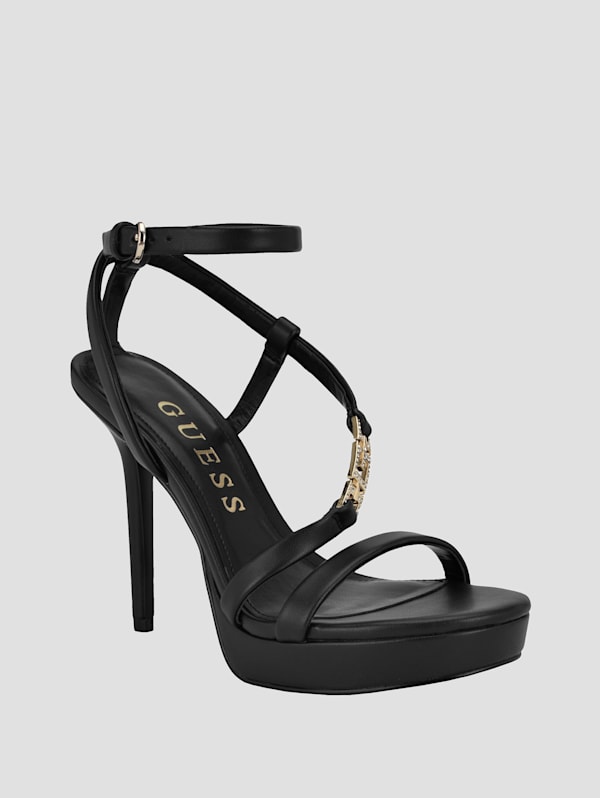 G by guess black heels on sale