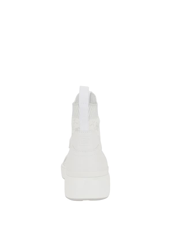 Guess white high tops new arrivals