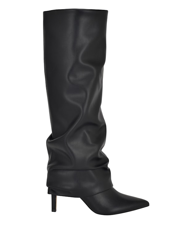 Guess gandy leather boots new arrivals