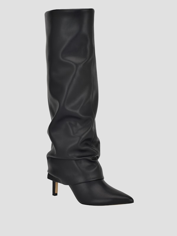 Natha Fold Over Boots GUESS Canada