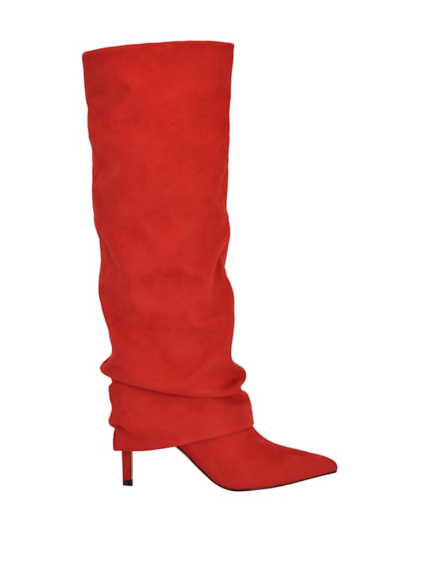 Guess suede boots discount