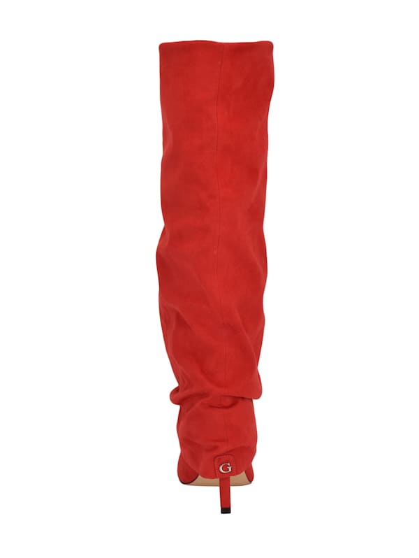 Natha Suede Slouchy Boots GUESS