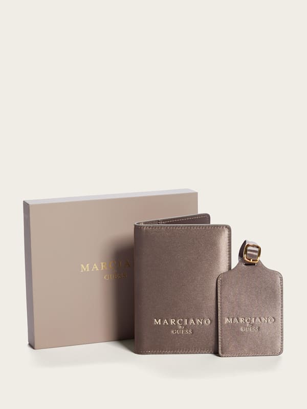 Passport Luggage Tag Travel Set Marciano Ca