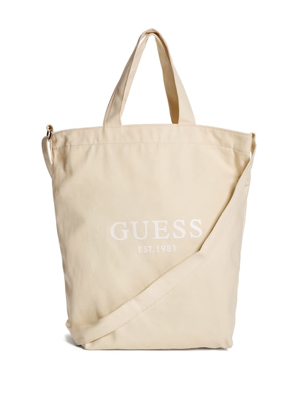 Guess canvas tote clearance