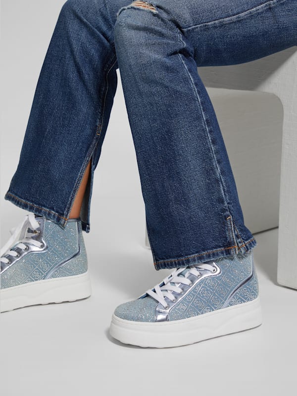 Sneakers guess blu sales