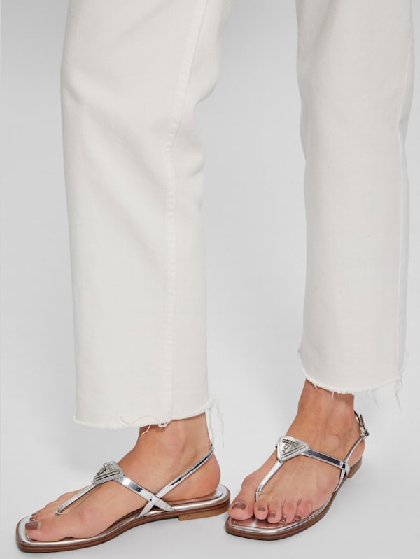 Guess silver sandals outlet