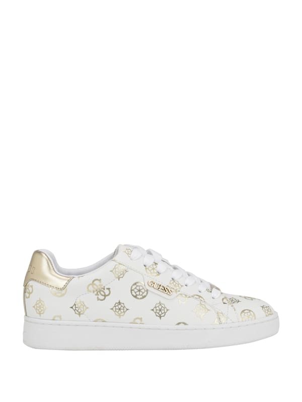 Renzy Debossed Logo Low Top Sneakers GUESS