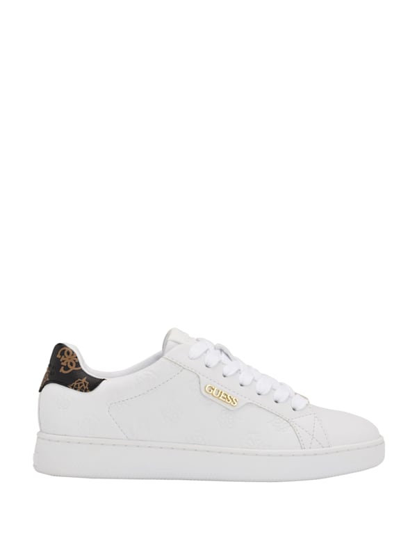 GUESS Renzy Debossed Logo Low top Sneakers White 7