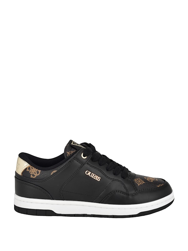 Guess sneakers black clearance