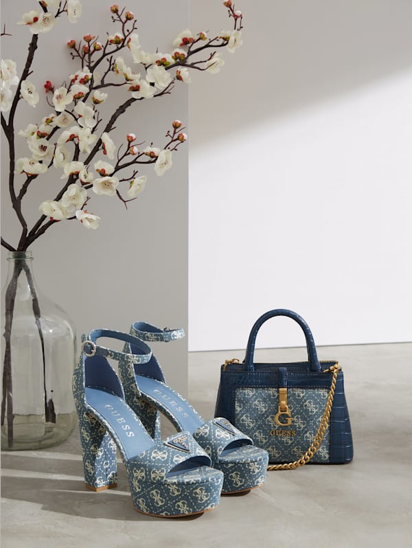 Guess denim shoes store
