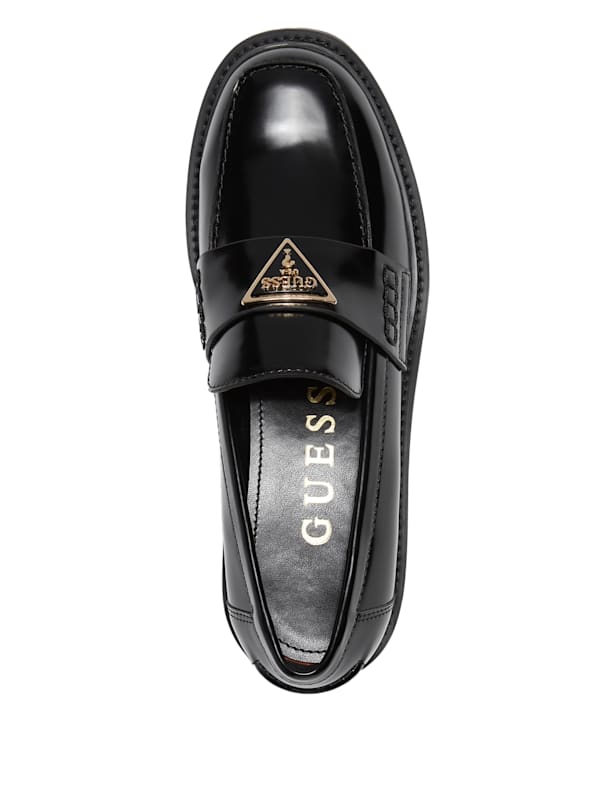 Shatha Triangle Loafers | GUESS
