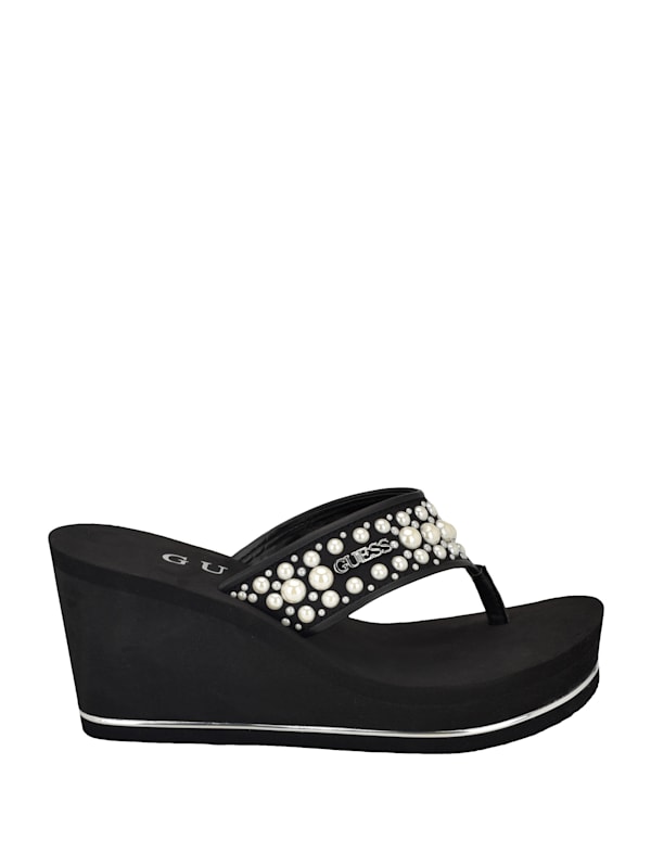 Guess wedge sandals on sale