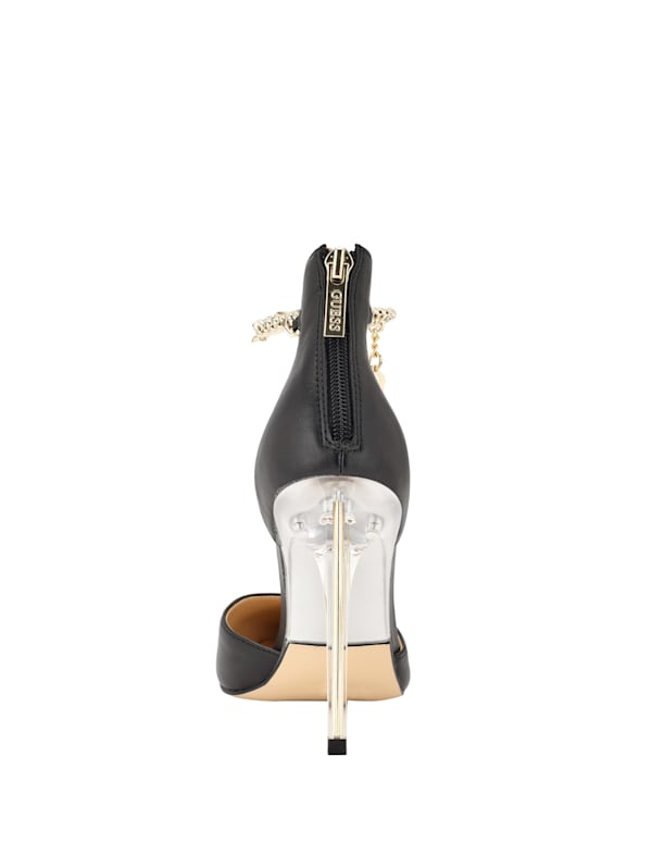 Guess ankle strap heels on sale