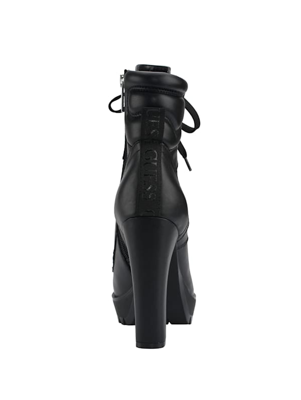 Guess black booties discount
