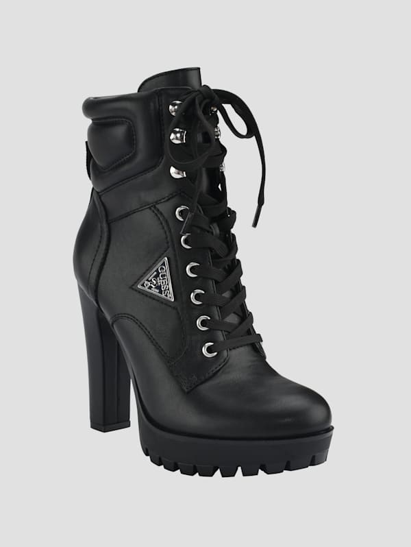 Guess booties heels shop