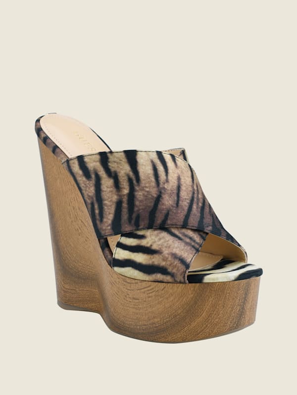 Guess treacy wedge sandal top
