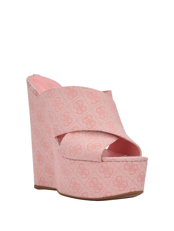 Guess hot sale platform wedges
