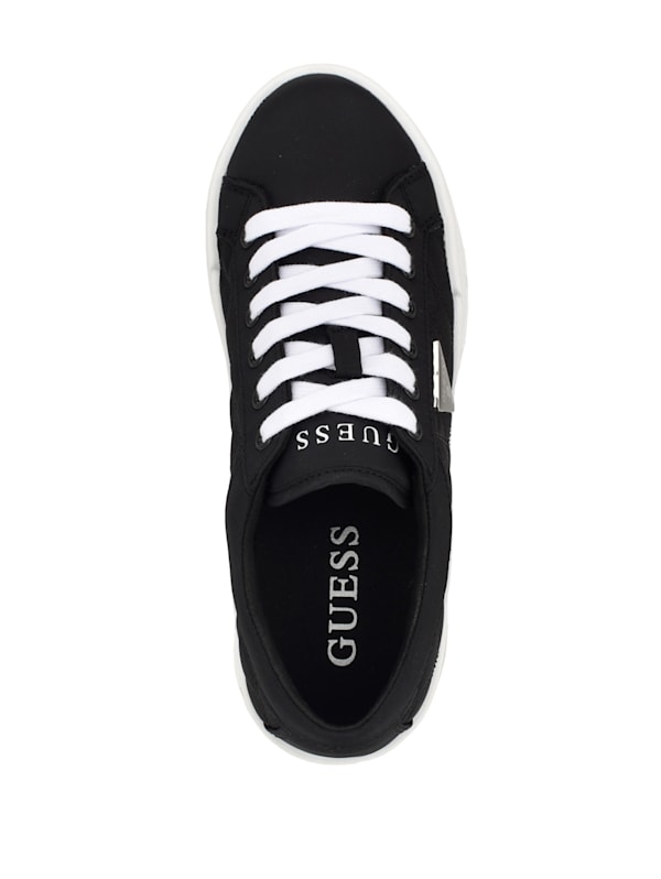 Tesie Quilted Platform Sneakers GUESS Canada