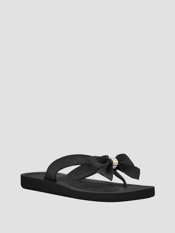 Guess tutu bow flip flops online